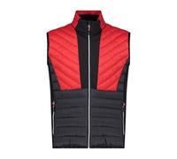 Hybrid sleeveless puffer vest unlimitech CMP Rouge 2XL