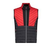 Hybrid sleeveless puffer vest unlimitech CMP Rouge 2XL