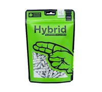 Hybrid Slimfilter 250 Bags Activated Carbon Filter, 6.4 mm, Half Cellulose, Half Activated Carbon, 19820, White, Pack of 250
