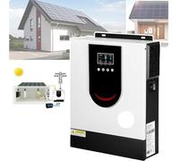 Hybrid Solar Inverter| 12V/24V/48V Pure Sine Wave | Off-Grid Charger w/LCD Display | High Amp MPPT Solar Controller (40A-160A) | 1.5KW DC24V Output