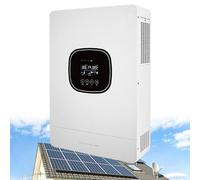 Hybrid Solar Inverter 5.0KW Pure Sine Wave with BMS and WiFi Communication, 48V DC to 230V AC for Off-Grid and Remote Areas