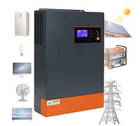 Hybrid Solar Inverter 5.5KVA 5.5KW MPPT 80A 500VDC PV Input 220VAC 48V Parallel Function 5500W 3 Phase