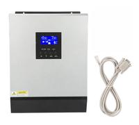 Hybrid Solar Inverter, Pure Sine Wave Off Grid, Supports Power/Generator/Solar Charging, LCD Display, for Home/Office Energy Solutions