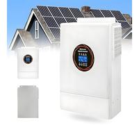 Hybrid Solar Power Inverter 5500W 48V DC to 220V AC Pure Sine Wave with 120A MPPT Charge Controller for Lead-Acid and Lithium Batteries