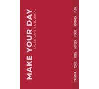 Hybrid Tagesplaner - Make Your Day: Red Edition (Halbjahresplaner, A5, Hardcover, undatiert): All-in-One Planner & Journal mit 1 Tag/Seite, ... Gönnungen, Listen & digitalem Bonus-Content