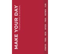 Hybrid Tagesplaner - Make Your Day: Red Edition (Halbjahresplaner, A5, Softcover, undatiert): All-in-One Planner & Journal mit 1 Tag/Seite, ... Gönnungen, Listen & digitalem Bonus-Content