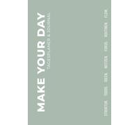 Hybrid Tagesplaner - Make Your Day: Türkis Edition (Halbjahresplaner, A5, Hardcover, undatiert): All-in-One Planner & Journal mit 1 Tag/Seite, ... Gönnungen, Listen & digitalem Bonus-Content