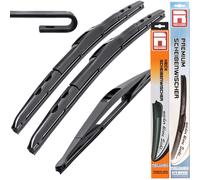 Hybrid Windscreen Wipers Front + Rear Fits Nissan Primastar | 2002 - 2016