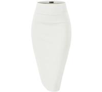 Hybrid Women's Techno/Scuba Stretchy Office Pencil Skirt Made in USA, 1139-ivory, X-Large