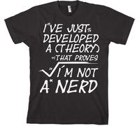 Hybris A Theory I'm Not A Nerd T-Shirt SH-1-15370-H18-17