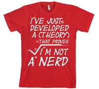 Hybris A Theory I'm Not A Nerd T-Shirt SH-1-15370-H18-17