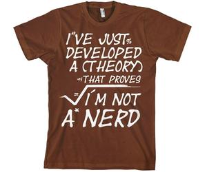 Hybris A Theory I'm Not A Nerd T-Shirt SH-1-15370-H18-17