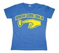 Hybris Amish Gone Wild Girly T-shirt Damen Blue