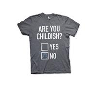 Hybris Are You Childish T-Shirt Dark-Heather