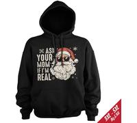Hybris Ask You Mom If I'm Real Big Tall Hoodie SH-3-16090-H94-12