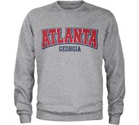 Hybris Atlanta Georgia Sweatshirt Heather-Grey