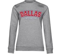 Hybris Dallas Girly Sweatshirt Damen Heather-Grey