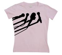 Hybris Damen Listen To Me Girly T-Shirt SH-5-14008-LFH3-8