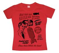Hybris Damen Make Your Own Nuclear Bomb Girly T-Shirt SH-5-15184-H16-4