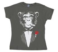 Hybris Damen Monkey Boss Girly T-Shirt SH-5-15200-H17-2