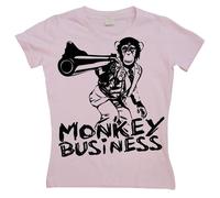 Hybris Damen Monkey Business Girly T-Shirt SH-5-15230-LFH1-10