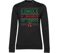 Hybris Damen Single Ready To Jingle Girly Sweatshirt SH-53-16086-H71-13