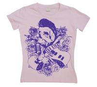 Hybris Damen The King Is Dead Girly T-Shirt SH-5-15179-LFH2-7