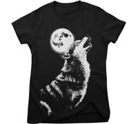Hybris Damen Wolf Howl Girly Tee SH-5-16093-H95-2