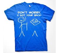 Hybris Don't Worry, I Got Your Back T-Shirt Blue