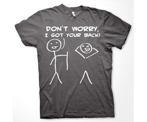 Hybris Don't Worry, I Got Your Back T-Shirt Dark-Grey
