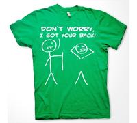 Hybris Don't Worry, I Got Your Back T-Shirt Green