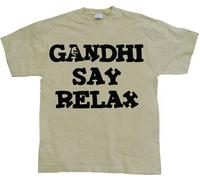 Hybris Gandhi Say Relax T-Shirt SH-1-13086-H20-5