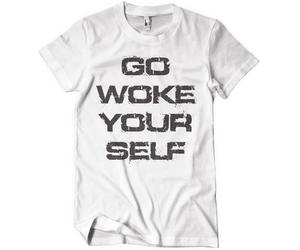 Hybris Go Woke Yourself T-Shirt White