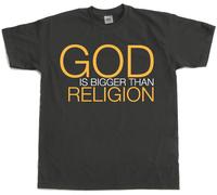 Hybris God Is Bigger Than Religion T-Shirt SH-1-15025-LFH2-2