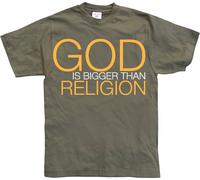 Hybris God Is Bigger Than Religion T-Shirt SH-1-15025-LFH2-2