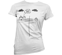 Hybris He's Got WiFi Girly T-Shirt Damen White