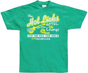 Hybris Hot Licks Hotel And Lounge T-Shirt SH-1-11012-LFH2-2
