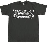 Hybris I Have A Bit Of A Drinking Problem Dark-Grey