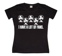 Hybris I Have A Lot Of Fans Girly T-shirt Damen Black