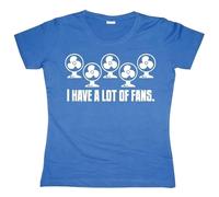 Hybris I Have A Lot Of Fans Girly T-shirt Damen Blue