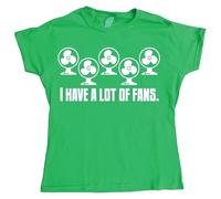 Hybris I Have A Lot Of Fans Girly T-shirt Damen Green