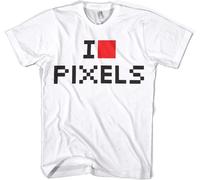 Hybris I Love Pixels T-Shirt White