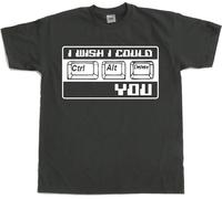 Hybris I Wish I Could CTR-ALT-DEL You Dark-Grey