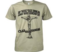 Hybris If You're Jesus-Clap Your Hands Khaki