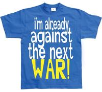 Hybris Im Already Against The Next War Blue