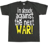 Hybris Im Already Against The Next War Dark-Grey