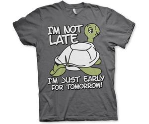 Hybris I'm Not Late, I'm Early For Tomorrow T-Shirt Dark-Grey