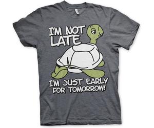 Hybris I'm Not Late, I'm Early For Tomorrow T-Shirt Dark-Heather