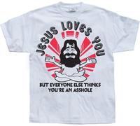 Hybris Jesus Loves You, But Everybody Else... White