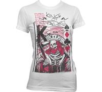Hybris King Of Spades Girly T-Shirt Damen White